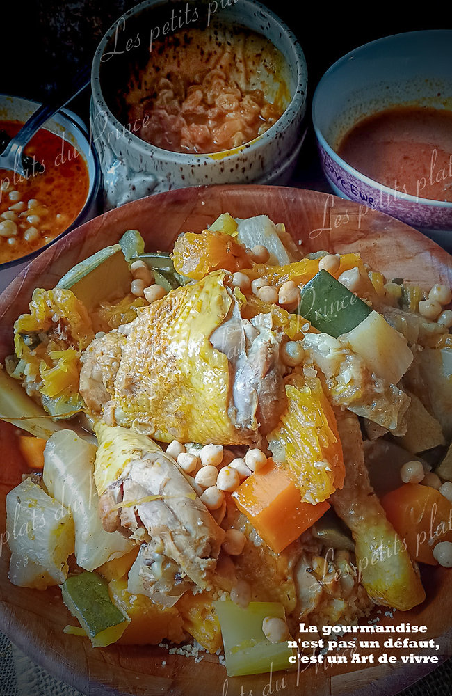 Couscous au potiron, agneau et poulet: un régal d’automne 