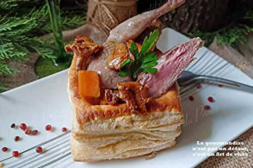 Feuilletés de cailles aux girolles, une entrée raffinée et gourmande