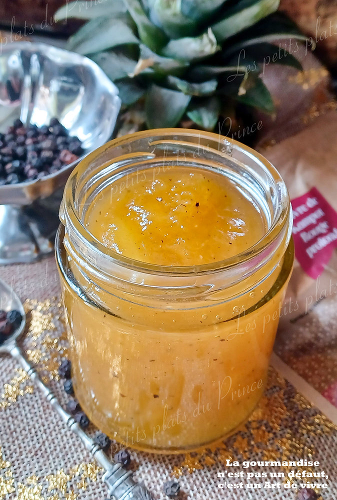 Confiture d’ananas au poivre rouge de Kâmpôt: une recette exotique et épicée