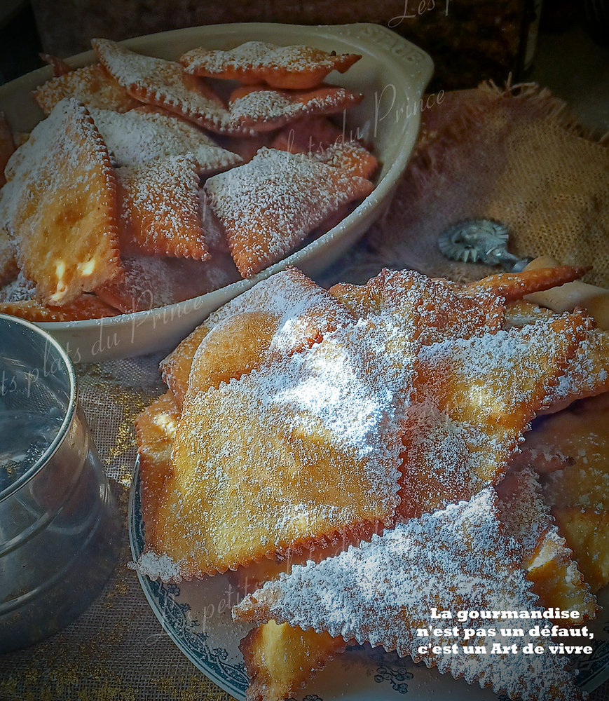 Les oreillettes pour la mi-carême ou mardi gras