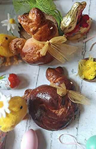 Brioches lapin de Pâques  : Une douceur ludique et savoureuse