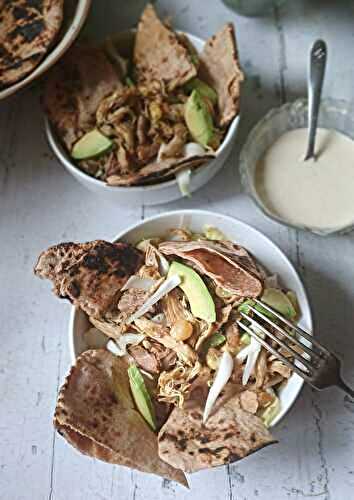 Salade Kebab Antigaspi : Sublimez les restes du gigot de Pâques ! 