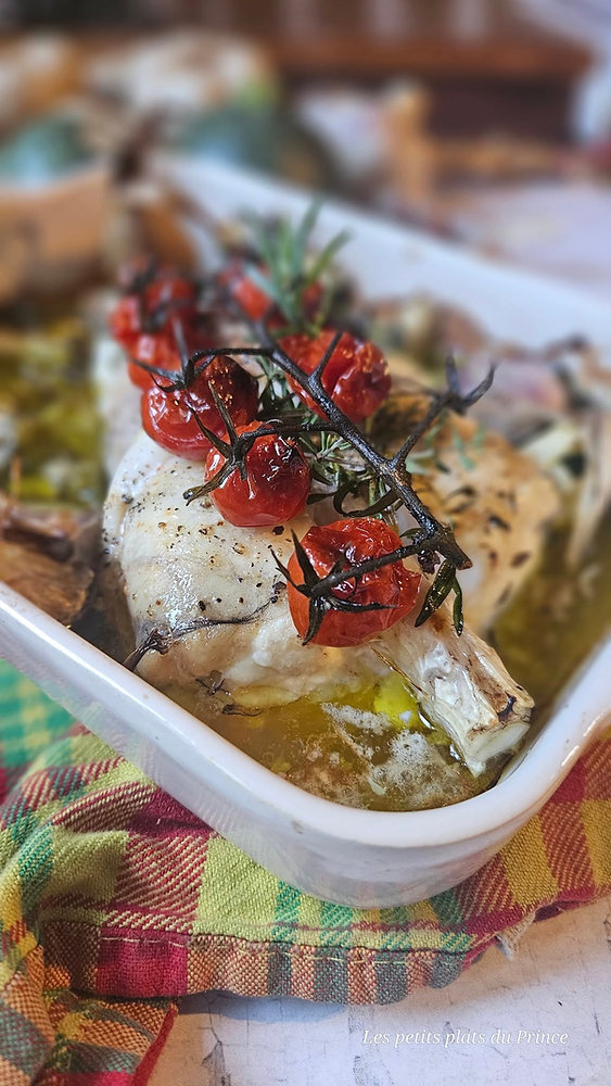 Queue de Lotte Rôtie aux Légumes du Soleil : un délice simple et raffiné 