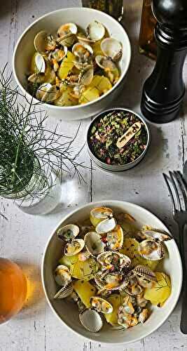 Salade Gourmande de Pommes de Terre aux Coques et Fenouil Sauvage 