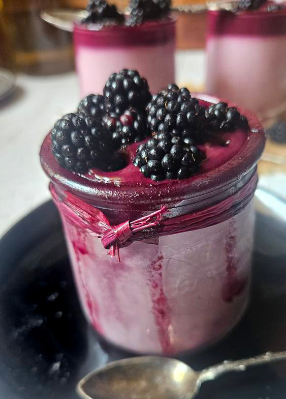  Mousse légère à la mûre fraîche – Un dessert tout en douceur !