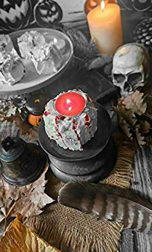 Cupcakes Bougie d’Halloween : des Candle Cakes effrayamment gourmands !