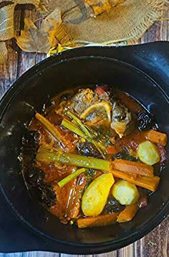 ️ Osso Buco sucré-salé aux carottes et pruneaux : une variation gourmande du classique milanais