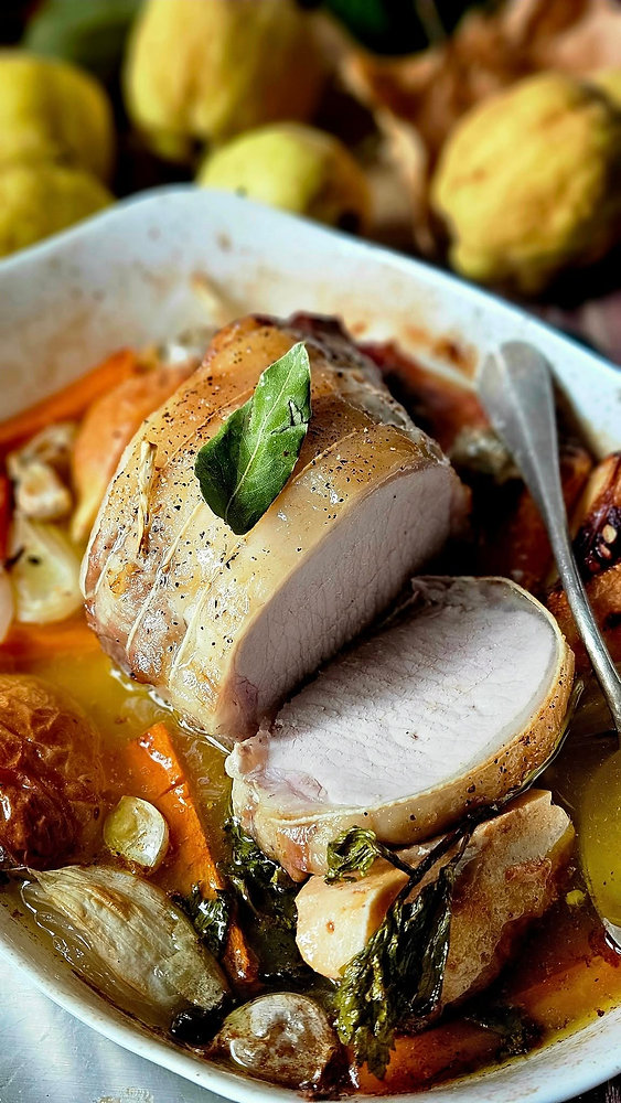  Rôti de porc aux coings : l’accord parfait entre terroir et douceur automnale