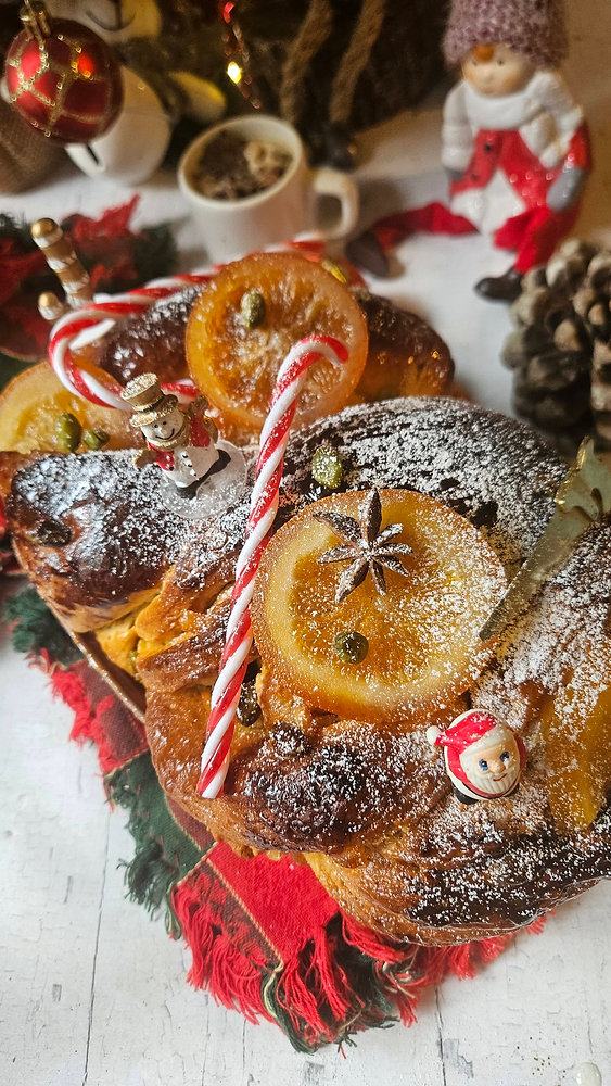  Babka de Noël façon brioche festive : une douceur enchantée pour les petits déjeuners d’après réveillon