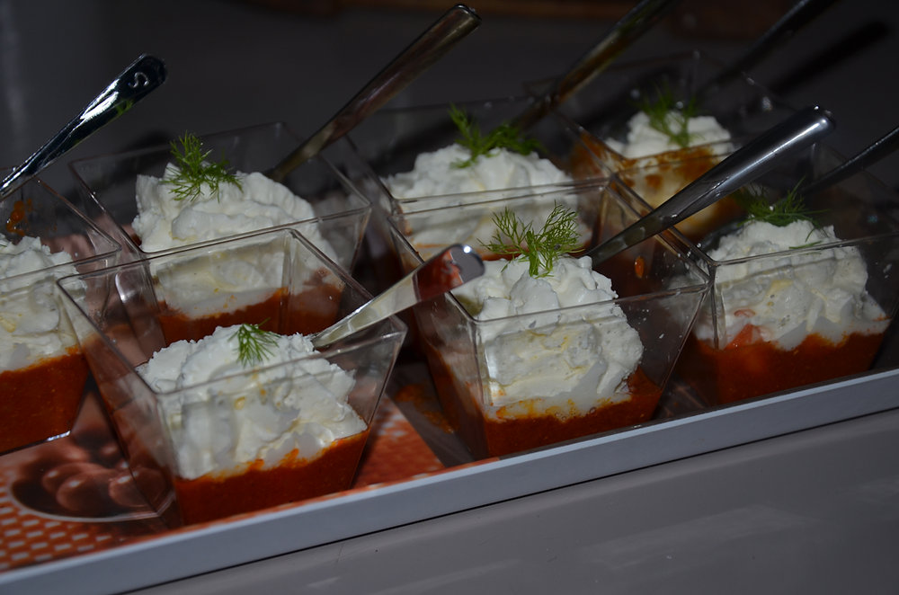  Cappuccino de gambas au piment d’Espelette : l’apéritif chic et antigaspi des fêtes