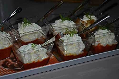  Cappuccino de gambas au piment d’Espelette : l’apéritif chic et antigaspi des fêtes