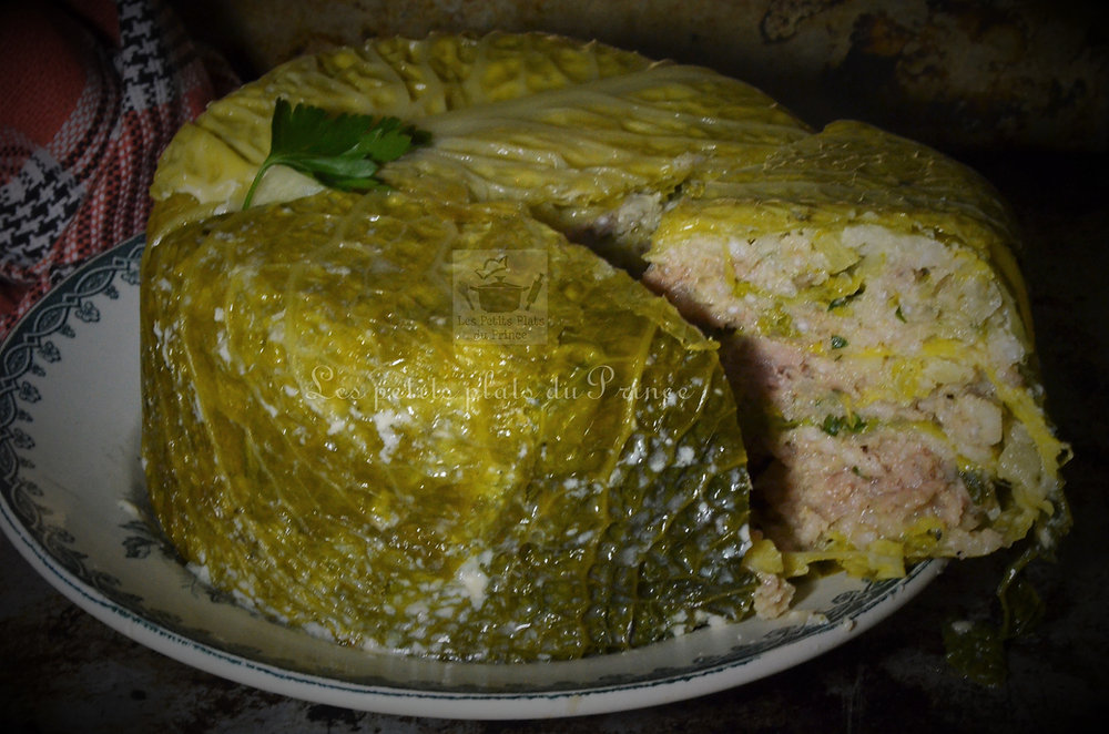  Chou farci façon charlotte