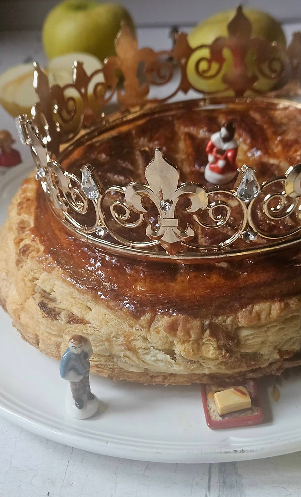  Galette des Rois façon pomme tatin — Une couronne dorée et fondante pour l’Épiphanie