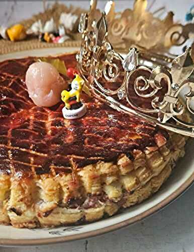 Galette des Rois Ispahan : Rose, Framboise et Litchi – Une création délicate et parfumée