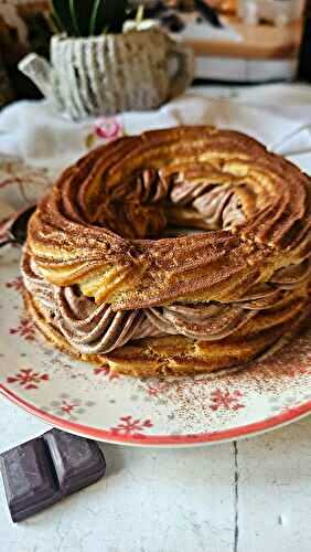 ⭐ Paris‑Brest tout chocolat (sans fruits à coque)