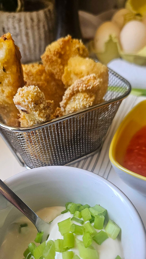 Bâtonnets de poulet croustillants au four