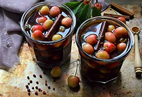 Pickles de cerises Napoléon