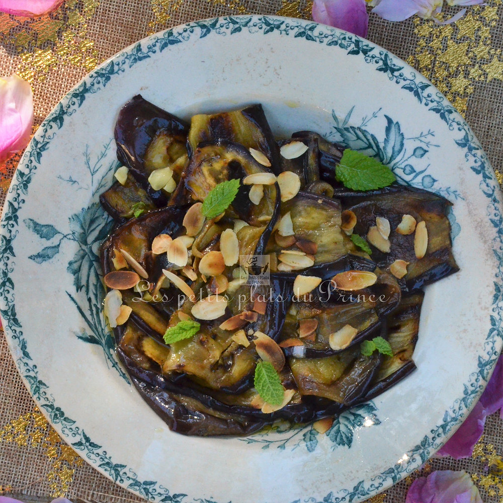 Salade d’aubergine à l’orientale