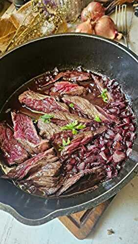  Bavette à l’échalote