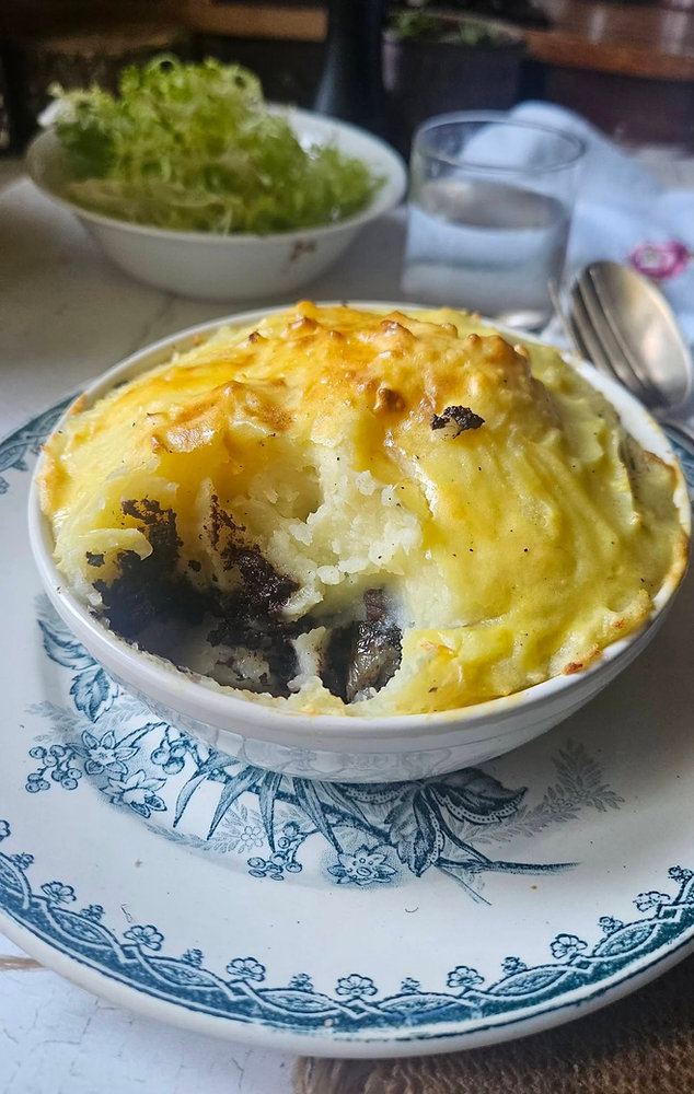 Hachis parmentier au boudin noir