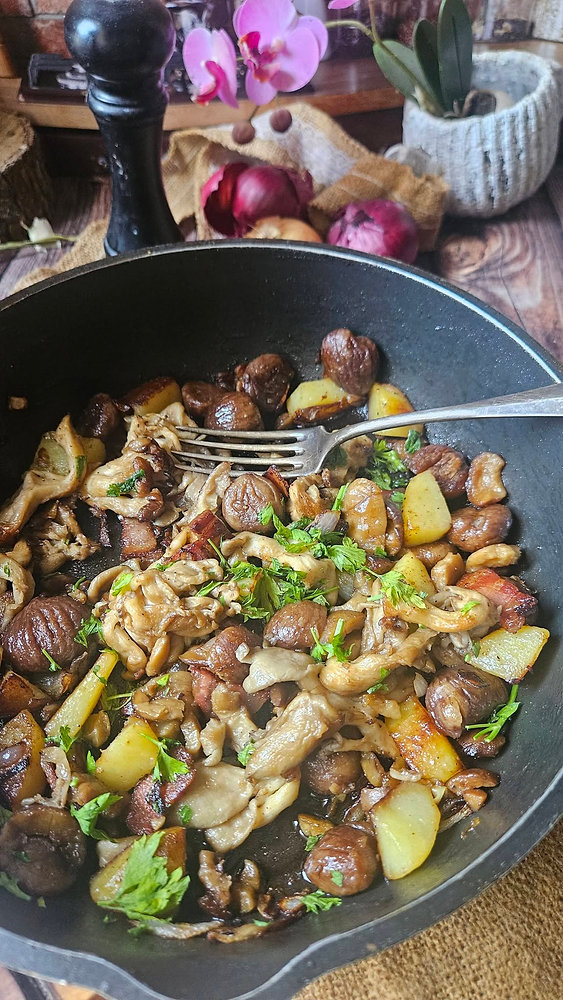 Poêlée rustique d’automne