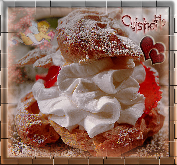 Choux à la crème chantilly !