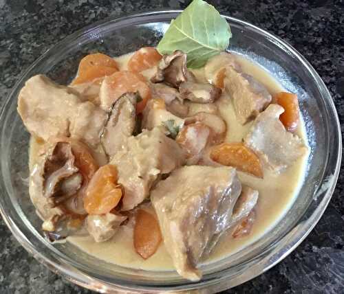 Blanquette de veau à l’ancienne - Cuisiner à ma façon