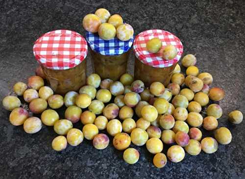 Confiture de mirabelles au thé vert  - Cuisiner à ma façon