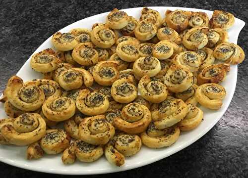 Feuilletés à l’anchoiade  - Cuisiner à ma façon