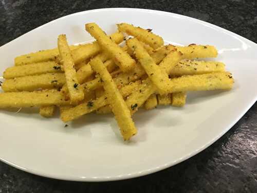 Frites de polenta au parmesan - Cuisiner à ma façon