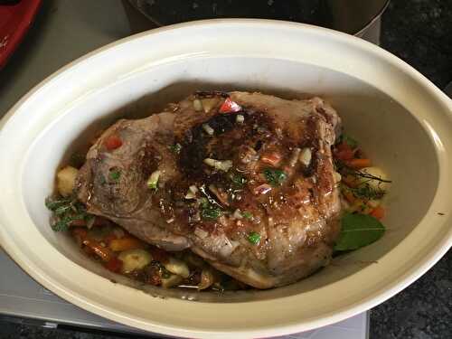 Gigot de 7 heures façon Baeckeoffe - Cuisiner à ma façon