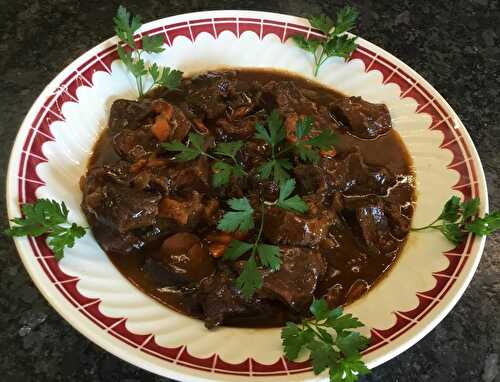 Joue de bœuf au sirop d’érable - Cuisiner à ma façon