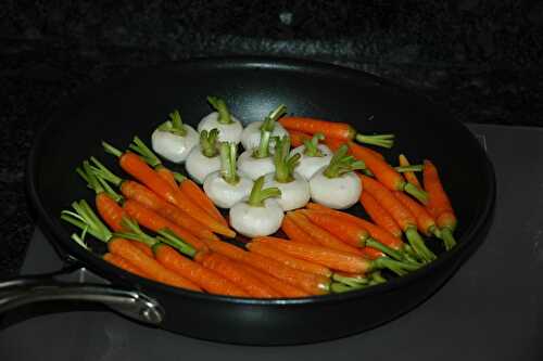 Mini-légumes glacés - Cuisiner à ma façon