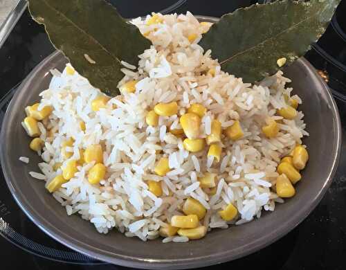 Riz au maïs  - Cuisiner à ma façon