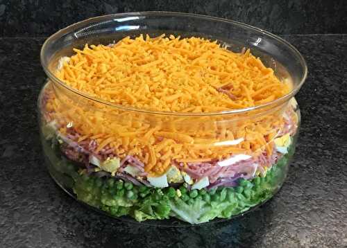 Salade 7 couches - Cuisiner à ma façon