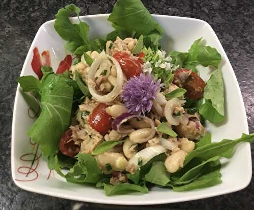 Salade de thon aux haricots - Cuisiner à ma façon