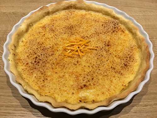 Tarte façon crème brulée - Cuisiner à ma façon