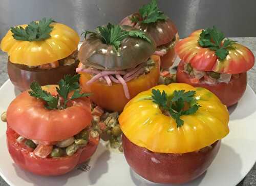 Tomate à l’Antiboise - Cuisiner à ma façon