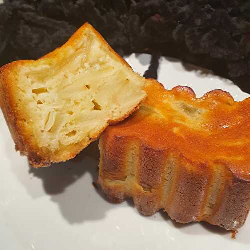 CAKE AUX LAMELLES DE POMMES (de Mymie)