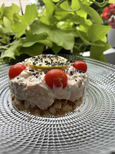 CHEESECAKE AU POISSON