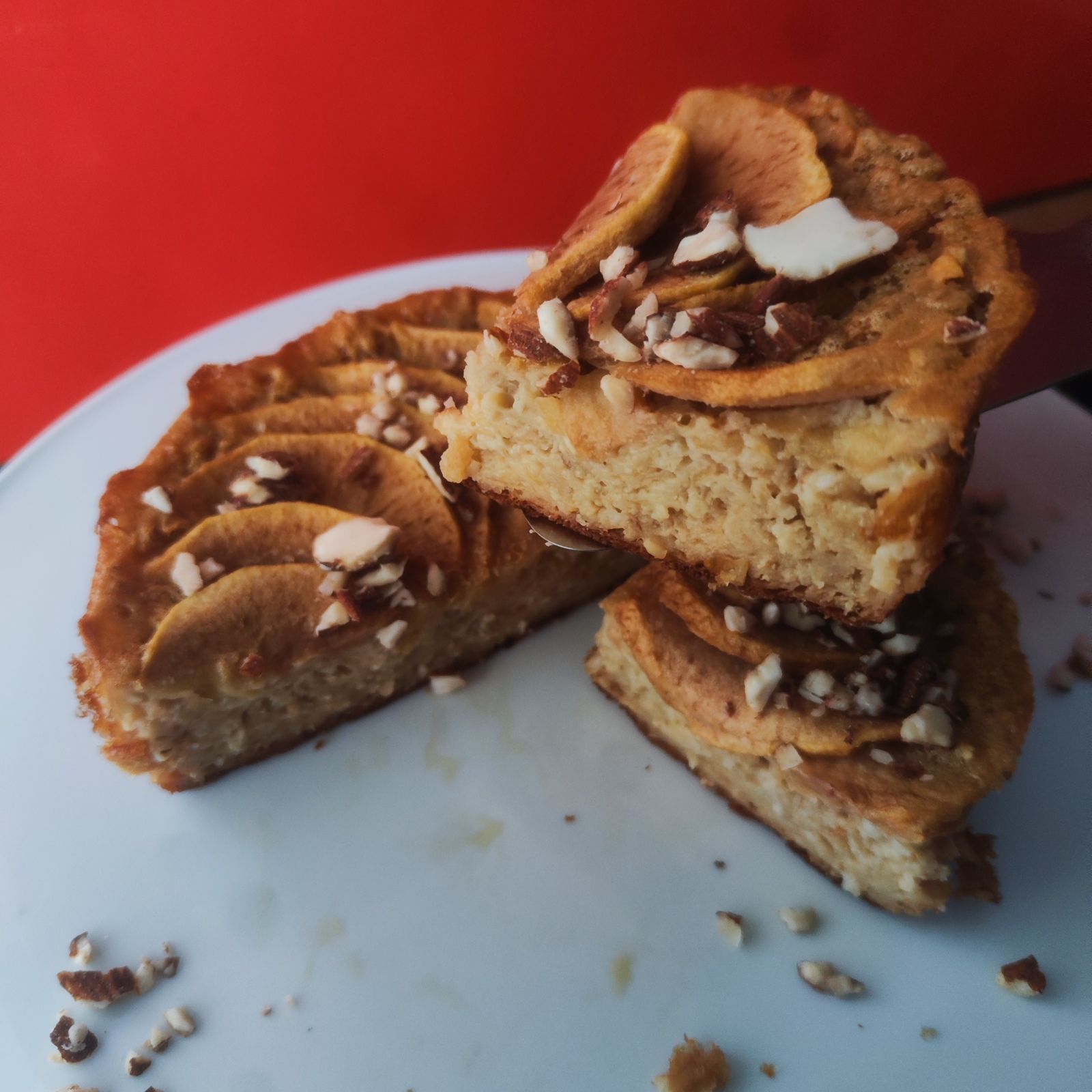 GÂTEAU POMMES AMANDES 