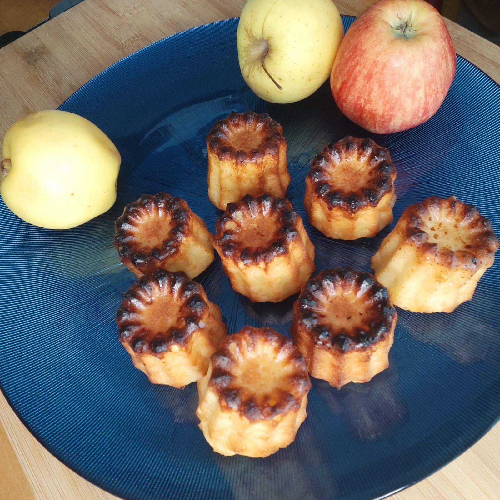 MINIS GÂTEAUX POMMES RÂPÉES CITRON 