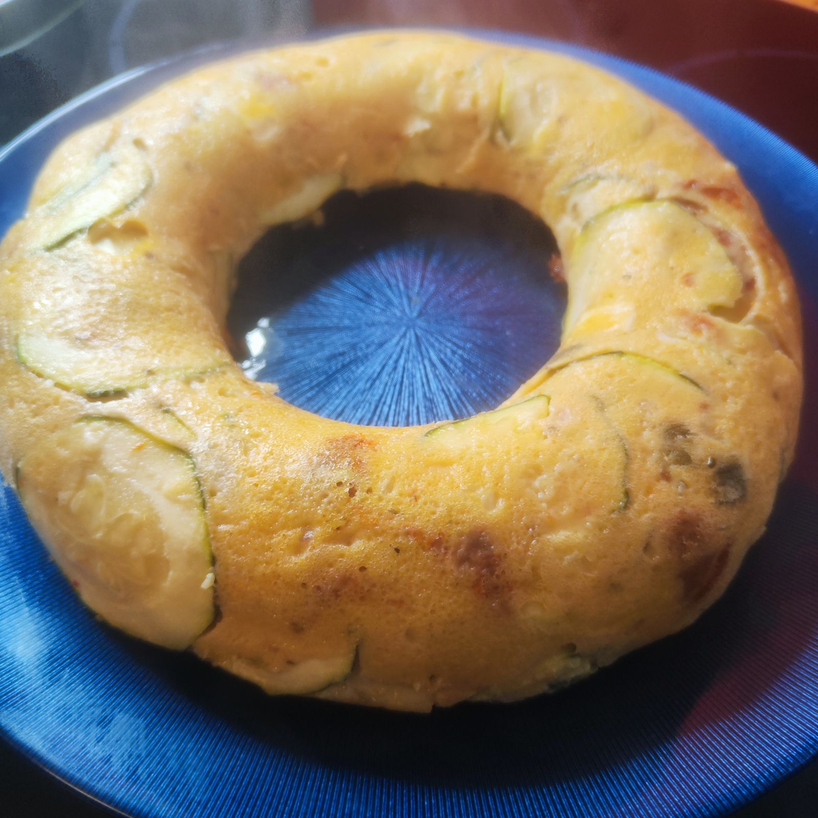 COURONNE DE COURGETTES AU CHÈVRE 