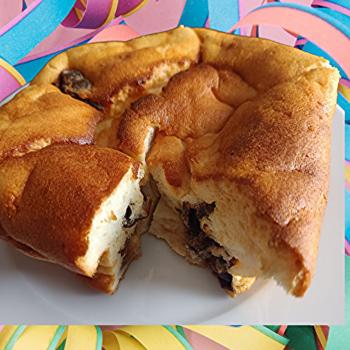 GÂTEAU NUAGE AUX PRUNEAUX 