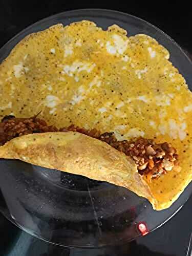 L'OMELETTE FAÇON WRAPP
