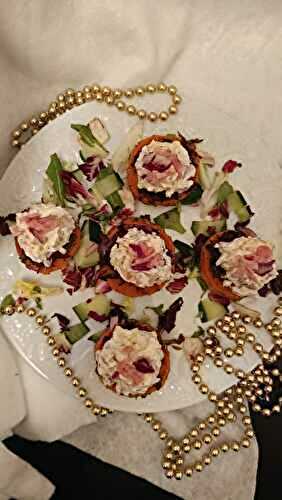 LES CANAPÉS DE PATATE DOUCE