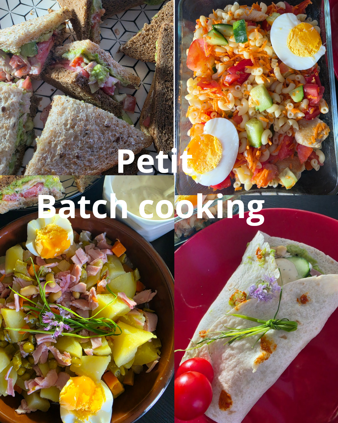PETIT BATCH COOKING D’ÉTÉ