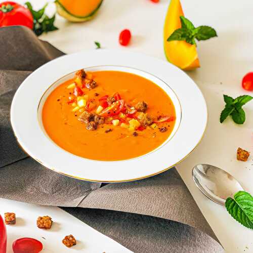 Gaspacho de Cyril Lignac sans gluten