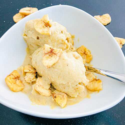 Nice cream Banane coco sans gluten