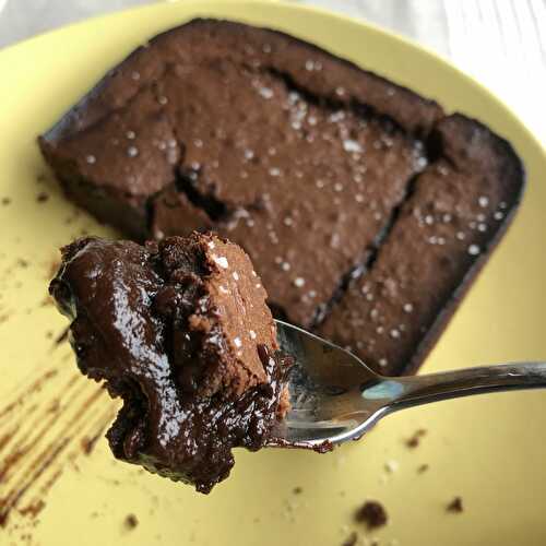 Lava Cake au chocolat sans gluten
